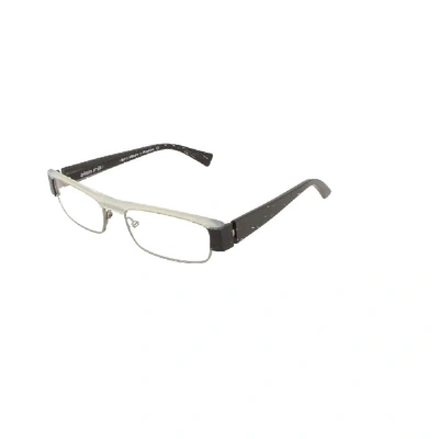 Shop Alain Mikli Men's Grey Acetate Glasses