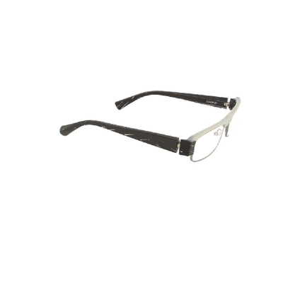 Shop Alain Mikli Men's Grey Acetate Glasses