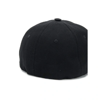 Shop Raf Simons Men's Black Cotton Hat