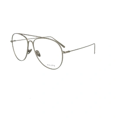 Shop Kaleos Men's Grey Metal Glasses