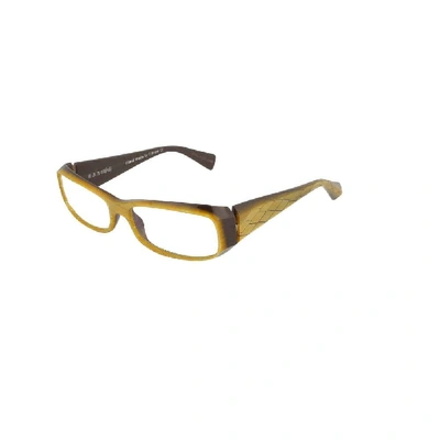 Shop Alain Mikli Men's Beige Acetate Glasses