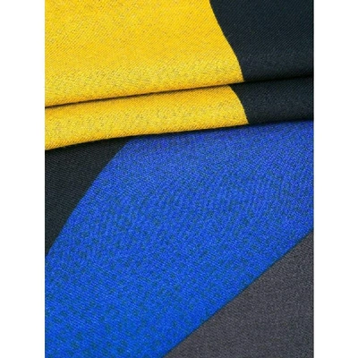 Shop Fendi Multicolor Silk Foulard