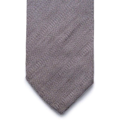 Shop Salvatore Piccolo Grey Cotton Tie