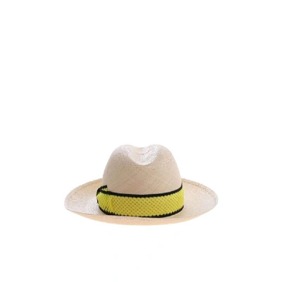 Shop Borsalino Beige Other Materials Hat