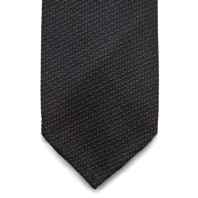 Shop Salvatore Piccolo Men's Grey Cotton Tie