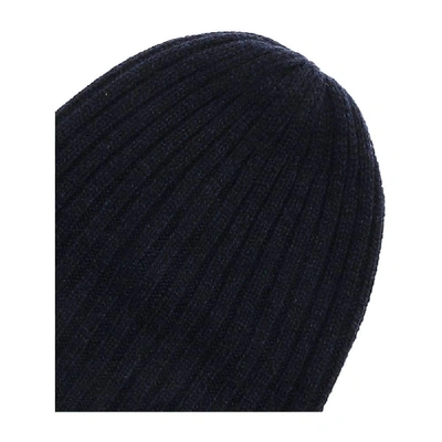 Shop Fedeli Blue Cashmere Hat