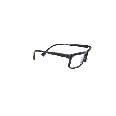 Shop Alain Mikli Men's Blue Acetate Glasses