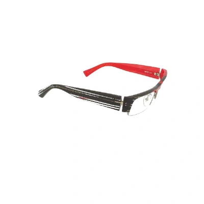 Shop Alain Mikli Men's Red Acetate Glasses
