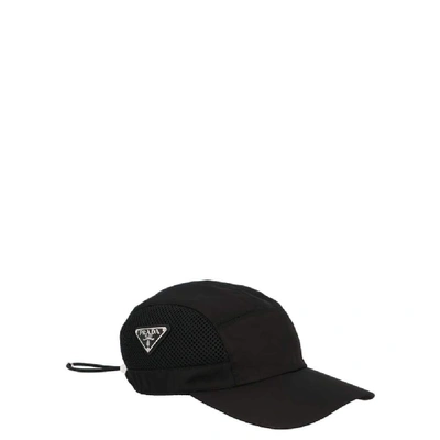 Shop Prada Black Hat