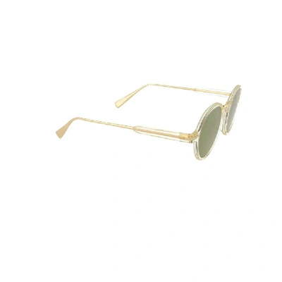Shop Kaleos White Acrylic Sunglasses