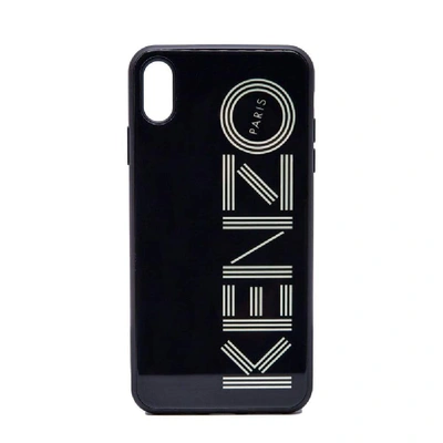 Shop Kenzo Black Synthetic Fibers Cover