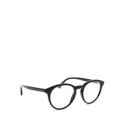 Gucci Gg0406o 001 Glasses In Black | ModeSens