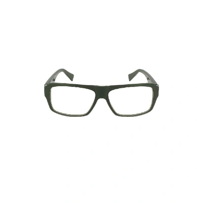 Shop Alain Mikli Green Acetate Glasses