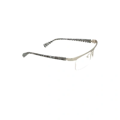 Shop Alain Mikli Men's Grey Metal Glasses