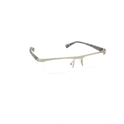 Shop Alain Mikli Men's Grey Metal Glasses