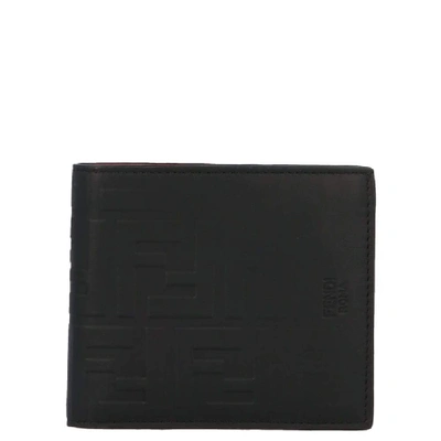 Shop Fendi Black Wallet