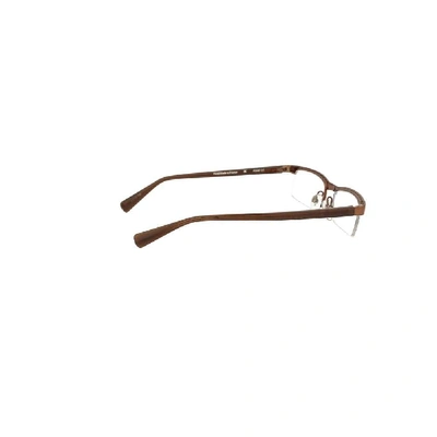 Shop Alain Mikli Men's Brown Metal Glasses