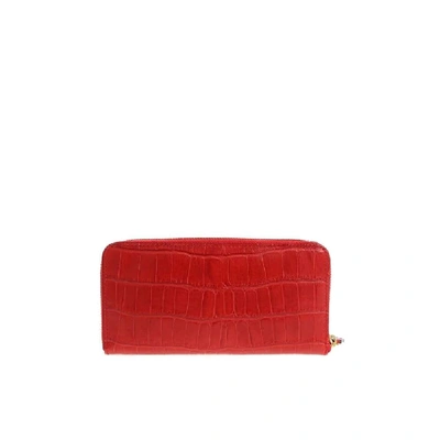 Shop Felisi Red Leather Wallet