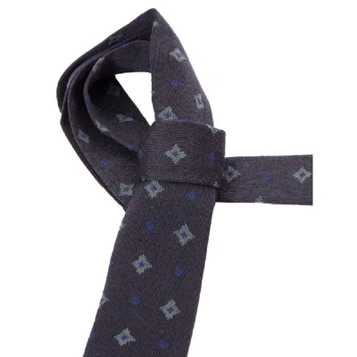 Shop Roda Blue Wool Tie