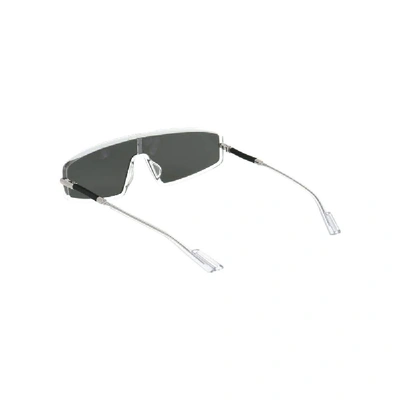 Shop Dior Mercure9002k Silver Acetate Sunglasses