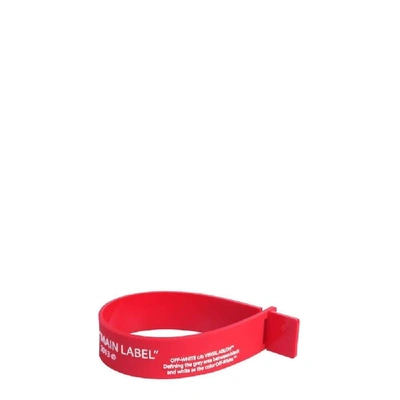 Shop Off-white Red Bracelet