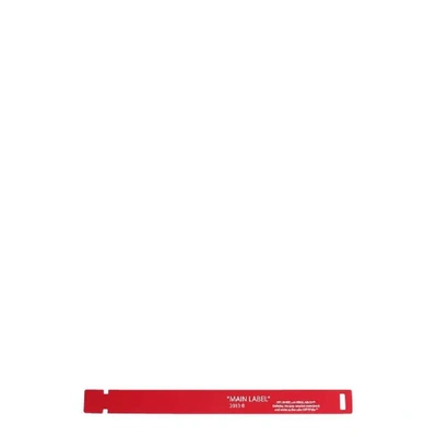 Shop Off-white Red Bracelet