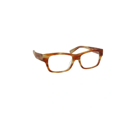 Shop Alain Mikli Men's Brown Acetate Glasses