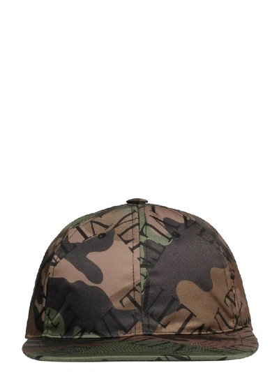 Shop Valentino Men's Brown Polyamide Hat