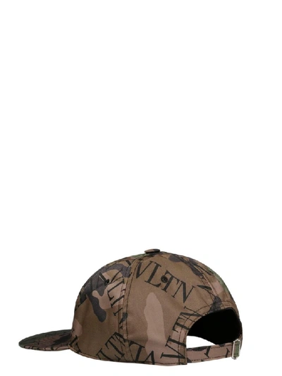 Shop Valentino Men's Brown Polyamide Hat