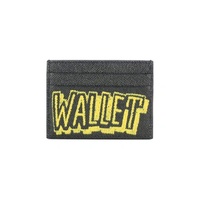 Shop Balenciaga Black Leather Card Holder