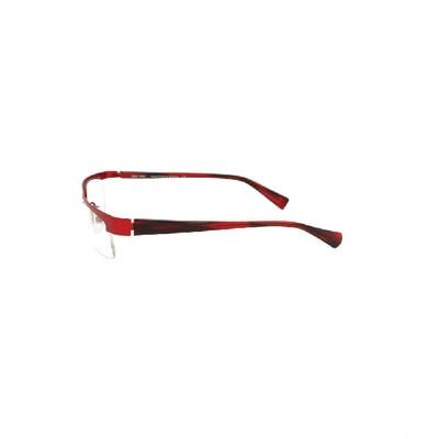 Shop Alain Mikli Men's Red Metal Glasses