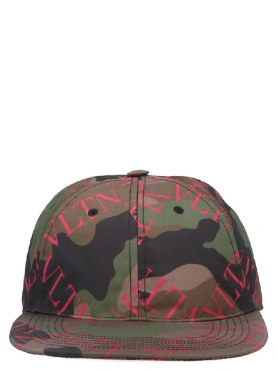 Shop Valentino Multicolor Cotton Hat