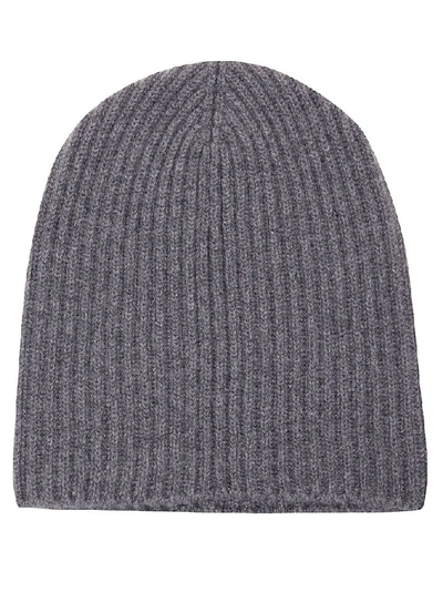 Shop Alex Begg Men's Grey Cashmere Hat