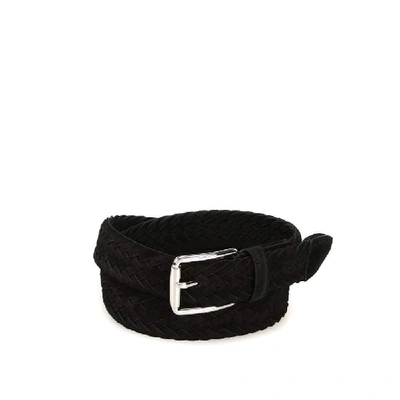 Shop Tod's Men's Black Leather Belt