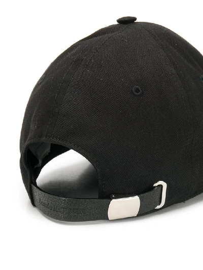 Shop Alexander Mcqueen Men's Black Cotton Hat