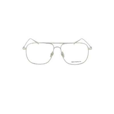 Shop Kaleos Men's Silver Metal Glasses