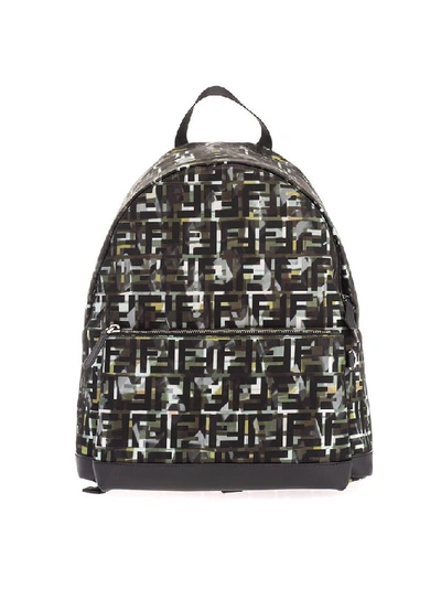 Shop Fendi Men's Multicolor Polyester Backpack