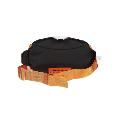 Shop Heron Preston Men's Orange Polyamide Travel Bag