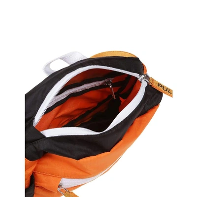 Shop Heron Preston Men's Orange Polyamide Travel Bag