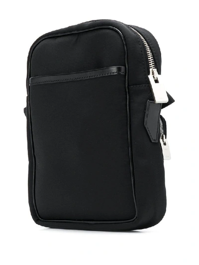 Shop Alyx Men's Black Polyamide Messenger Bag