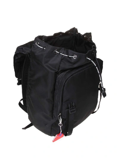 Shop Golden Goose Black Polyamide Backpack