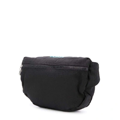 Shop Kenzo Men's Black Synthetic Fibers Belt Bag