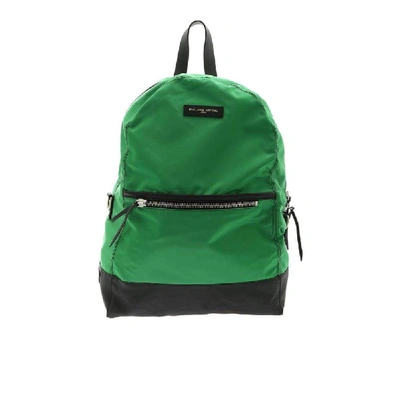 Shop Philippe Model Green Nylon Backpack