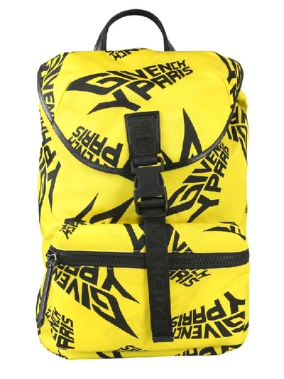 Shop Givenchy Yellow Acrylic Backpack