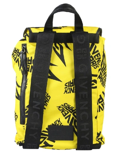 Shop Givenchy Yellow Acrylic Backpack
