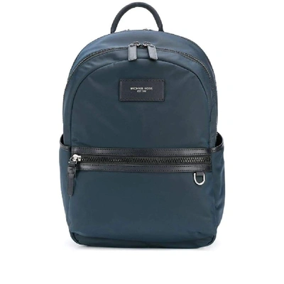 Shop Michael Kors Blue Nylon Backpack