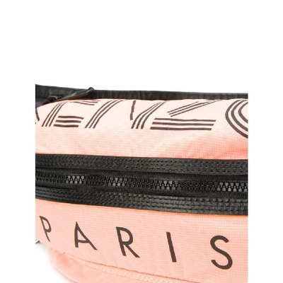 Shop Kenzo Men's Pink Polyester Belt Bag