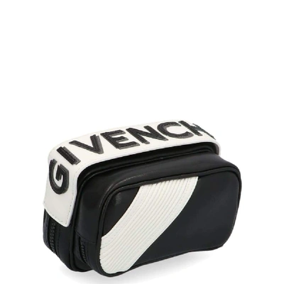 Shop Givenchy Men's Black Leather Belt Bag