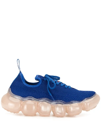 Walter Van Beirendonck Cloud Sneakers - Blue