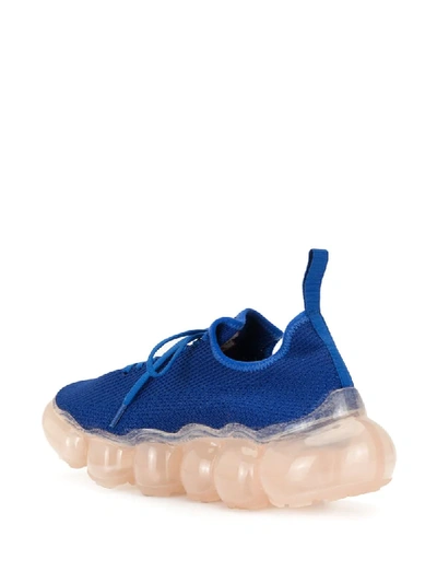 Walter Van Beirendonck Cloud Low-top Sneakers In Blue